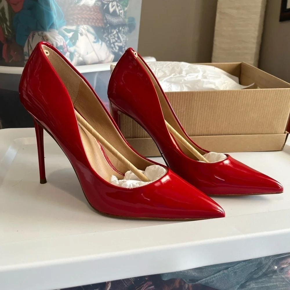 Red Stiletto Heels